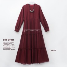 GAi-016 Lila Dress - Gamis Polos Ceruti Babydoll
